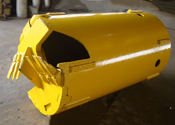 Q345B 1200 मिमी ऊँचाई रॉक ड्रिलिंग ड्रिलिंग रिग के लिए बाल्टी